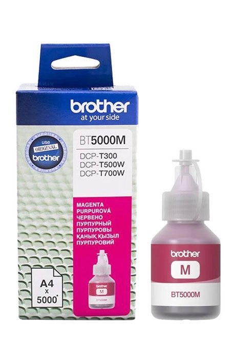 Oryginalny Tusz w butelce Magenta Brother BT-5000M, BT5000M