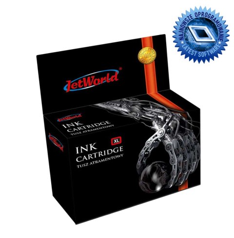 Tusz JetWorld Black HP 963XL zamiennik refabrykowany (wskazuje poziom tuszu) 3JA30AE (3JA26AE), (NO963XLBK) (produkt działa z ur