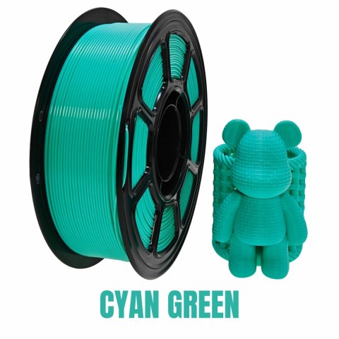 Filament NR-026 / PETG CYAN GREEN 1,75mm (1KG)