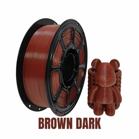 Filament NR-058 / PLA BROWN DARK 1,75mm (1KG)
