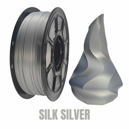 Filament NR-073 / PLA+ SILK SILVER (1,75mm 1KG)