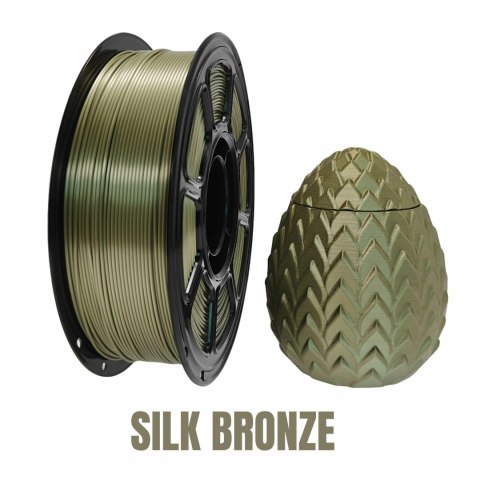 Filament NR-074 / PLA+ SILK BRONZE (1,75mm 1KG)