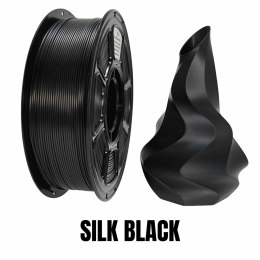 Filament NR-076 / PLA+ SILK BLACK 1,75mm (1KG)
