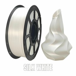 Filament NR-077 / PLA+ SILK WHITE 1,75mm (1KG)