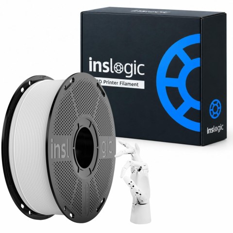 INSLOGIC NR-714 - PLA MATTE WHITE (Filament 1,75mm 1KG)