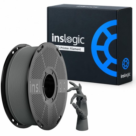 INSLOGIC NR-715 - PLA MATTE GREY (FIilament 1,75mm 1KG)