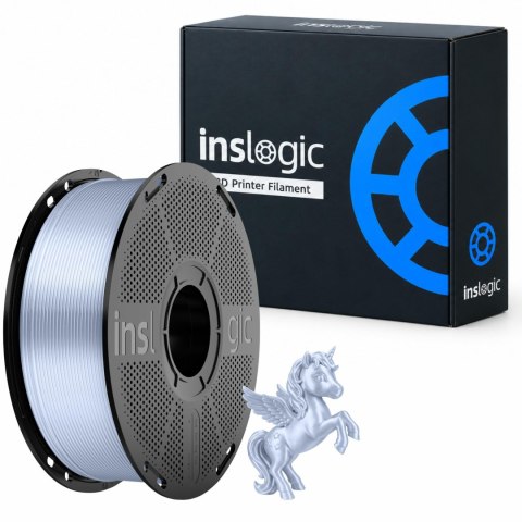 INSLOGIC NR-718 - PLA+SILK SILVER (Filament 1,75mm 1KG)