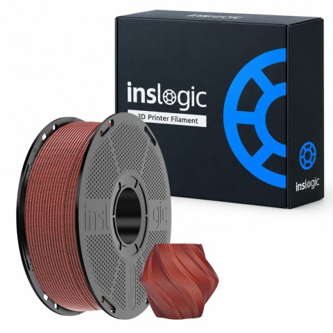 INSLOGIC NR-729 - PLA HS MARBLE BRICK (RED Filament1,75mm 1KG)