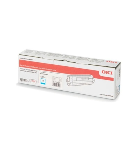Oryginalny Toner Cyan OKI C824, C834 (47095703)
