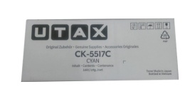 Oryginalny Toner Cyan Utax 458, P458 CK-5517C, CK5517C (1T02Z7CUT0)