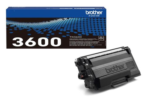 Oryginalny Toner Czarny Brother TN3600, TN-3600