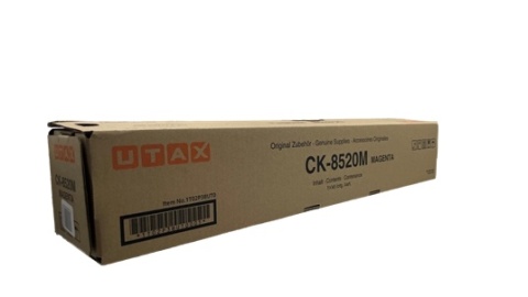 Oryginalny Toner Magenta Utax PC2480, CK-8520M, CK8520M (1T02P3BUT0, 1T02P3BTA0)
