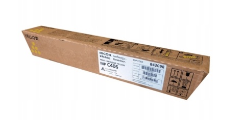 Oryginalny Toner Yellow Ricoh MPC306/406 (842098)