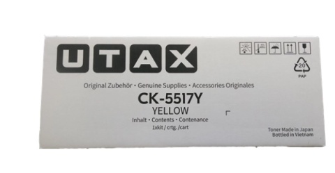 Oryginalny Toner Yellow Utax 458, P458 CK-5517Y, CK5517Y (1T02Z7AUT0)