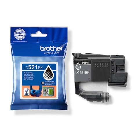 Oryginalny Tusz Black Brother LC 521BK, LC521BK