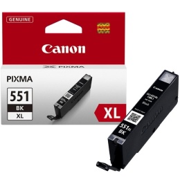 Oryginalny Tusz Black Canon CLI-551BK XL, CLI551BK XL (6443B001)
