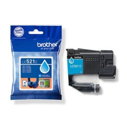 Oryginalny Tusz Cyan Brother LC 521C, LC521C