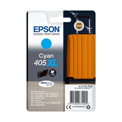 Oryginalny Tusz Cyan EPSON 405XL (C13T05H24010)