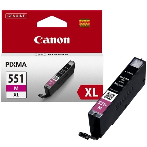 Oryginalny Tusz Magenta Canon CLI-551M XL, CLI551M XL (6445B001)