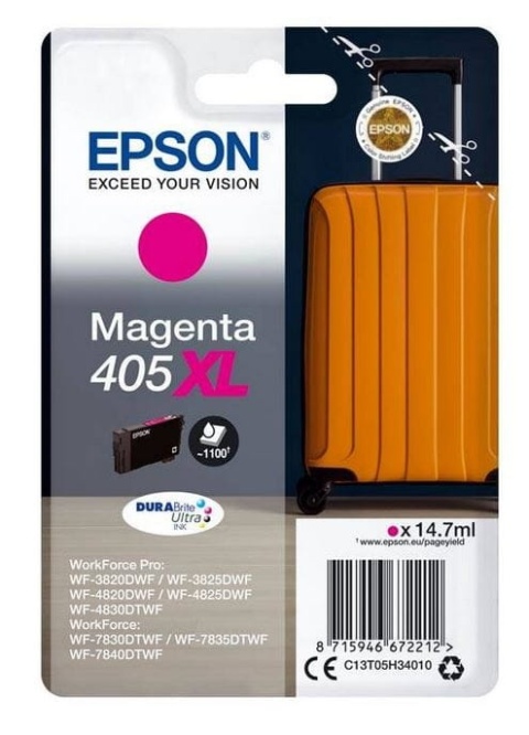 Oryginalny Tusz Magenta EPSON 405XL (C13T05H34010)