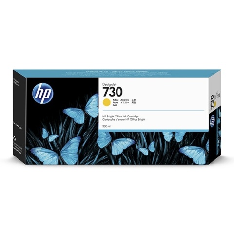 Oryginalny Tusz Yellow HP 730XL (P2V70A)